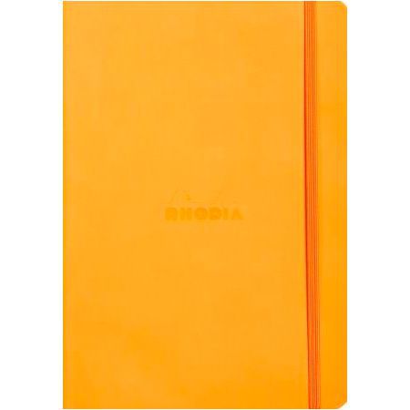 RHODIA（ロディア） A6サイズ ロディアラマ ソフトカバー ノートブック cf117315 オレンジ 横罫