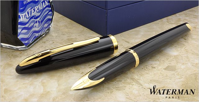 WATERMAN（ウォーターマン） 万年筆 カレン ブラックシーGT S07003