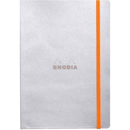 RHODIA（ロディア） A6サイズ ロディアラマ ソフトカバー ノートブック cf117301 グレー 横罫