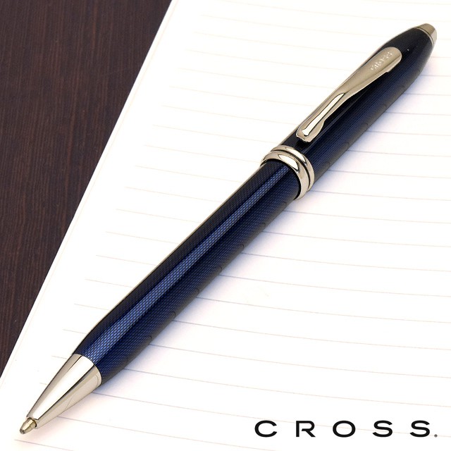 Cross クロス ボールペン タウンゼントコレクション クォーツブルーラッカー 世界の筆記具ペンハウス