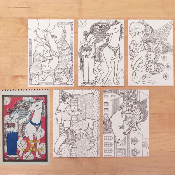 カルトドゥコロリアージュ Cartes de Coloriage ロンド工房 万年筆