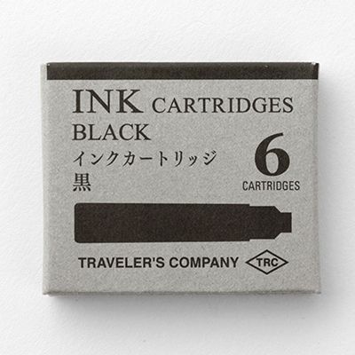 TRAVELER'S COMPANY（トラベラーズカンパニー） 3807 万年筆用 カートリッジインク 6本入り