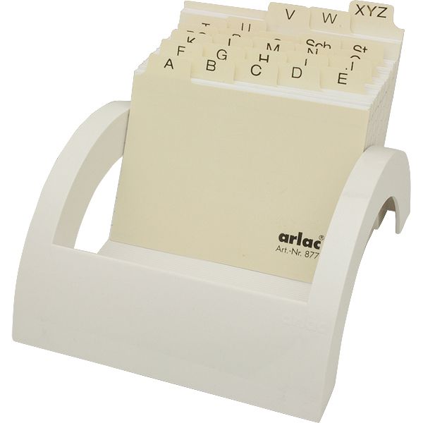 arlac（アーラック） サークルシリーズ カードボックス 03121400 ホワイト