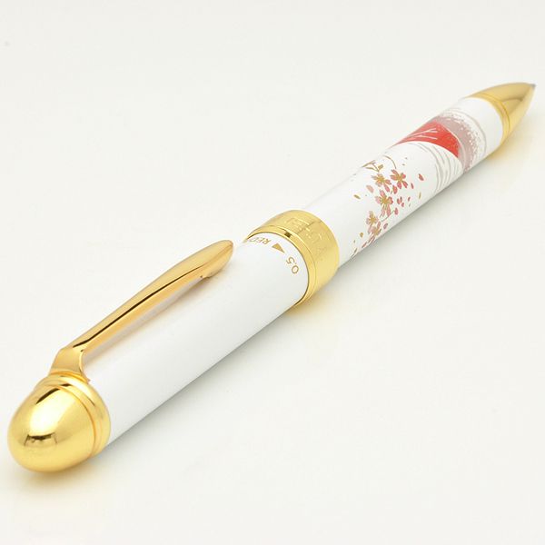 SAILOR（セーラー万年筆） 複合筆記具 優美蒔絵3 16-0352-210 富士 ホワイト