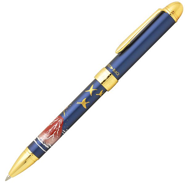 セーラー万年筆 複合筆記具 優美蒔絵3 16-0352-240 富士 ブルー
