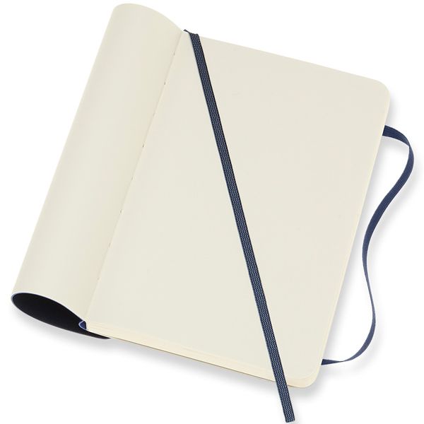 MOLESKINE（モレスキン） ポケットサイズ ソフトカバー カラーノートブック プレーン＜無地＞ QP613B20 5180165 サファイアブルー