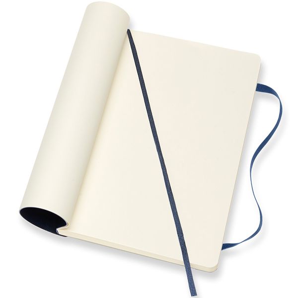 MOLESKINE（モレスキン） ラージサイズ ソフトカバー カラーノートブック プレーン＜無地＞ QP618B20 5180176 サファイアブルー【ディスカウントコーナー】