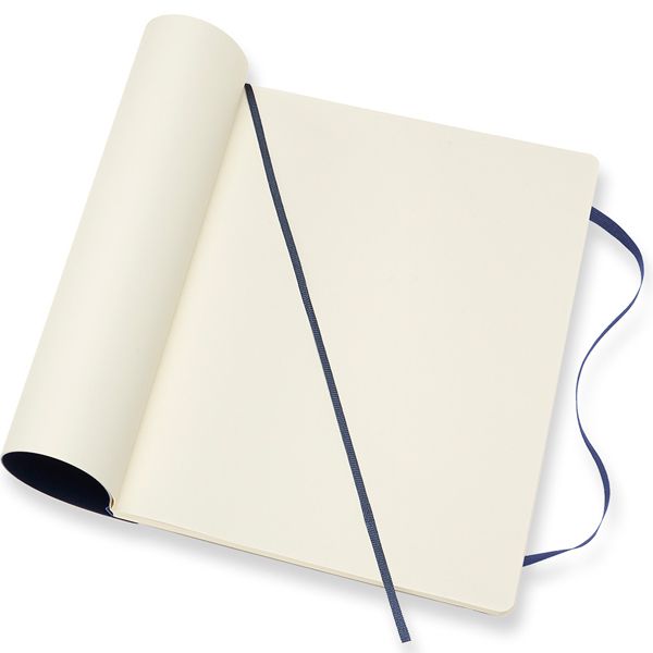 MOLESKINE（モレスキン） Xラージサイズ ソフトカバー カラーノートブック プレーン＜無地＞ QP623B20 5180187 サファイアブルー【ディスカウントコーナー】