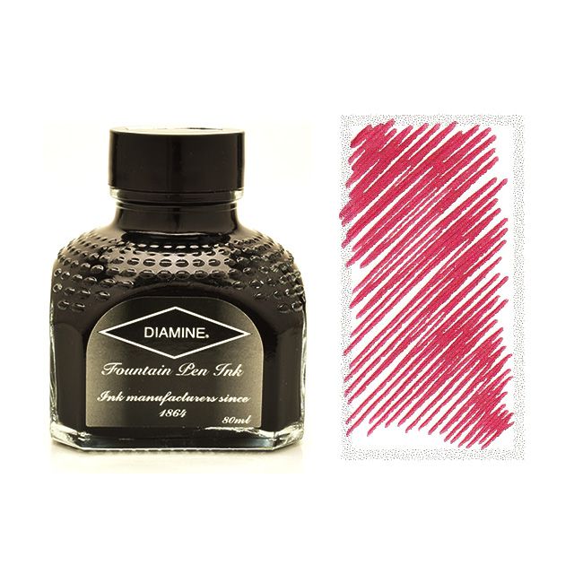 Diamine ダイアミン ボトルインク 万年筆用水性染料インク 041 Flamingo Pink 世界の筆記具ペンハウス