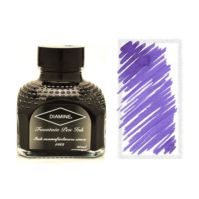 Diamine ダイアミン ボトルインク 万年筆用水性染料インク 021 Imperial Purple 世界の筆記具ペンハウス