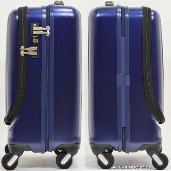 Endo Luggage エンドー鞄 スーツケース Frequenter Clam A フリクエンター クラム エー 1 216 ストッパー付4輪キャリー 46cm クロ 世界の筆記具ペンハウス