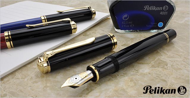 Pelikan（ペリカン）万年筆 スーベレーン M800 【ギフト化粧箱入りボトルインク付】