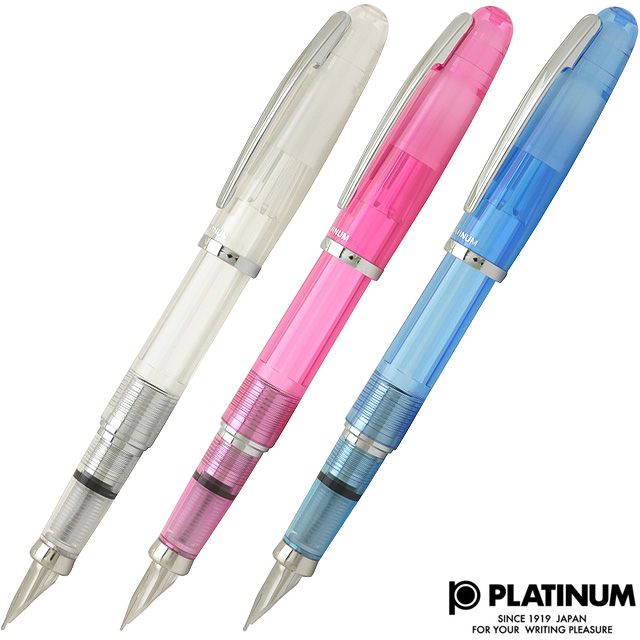 PLATINUM プラチナ万年筆 バランス 透明軸 万年筆 プラチナ デモンストレーター 世界の筆記具ペンハウス