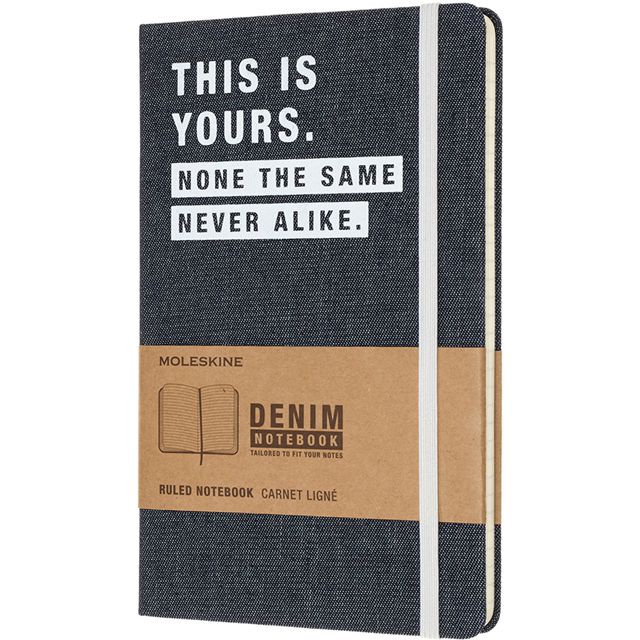 MOLESKINE（モレスキン） ノートブック 限定版 デニム LCDNQP060T 5180297 ラージサイズ THIS YOURS 横罫