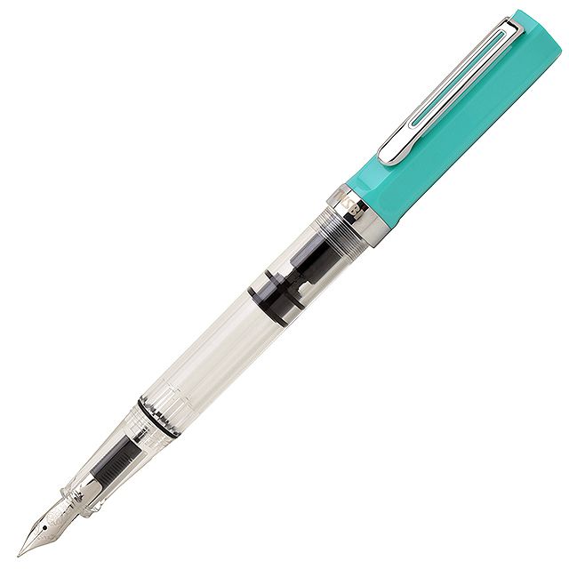 TWSBI（ツイスビー） 万年筆 ECO（エコ） ターコイズ【限定カラー】 M74457