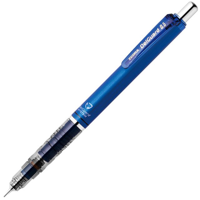 ZEBRA（ゼブラ） ペンシル 0.5mm デルガード P-MA85-N2-BL ブルー