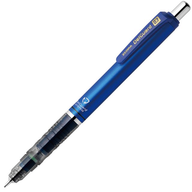 ZEBRA（ゼブラ） ペンシル 0.7mm デルガード P-MAB85-N2-BL ブルー
