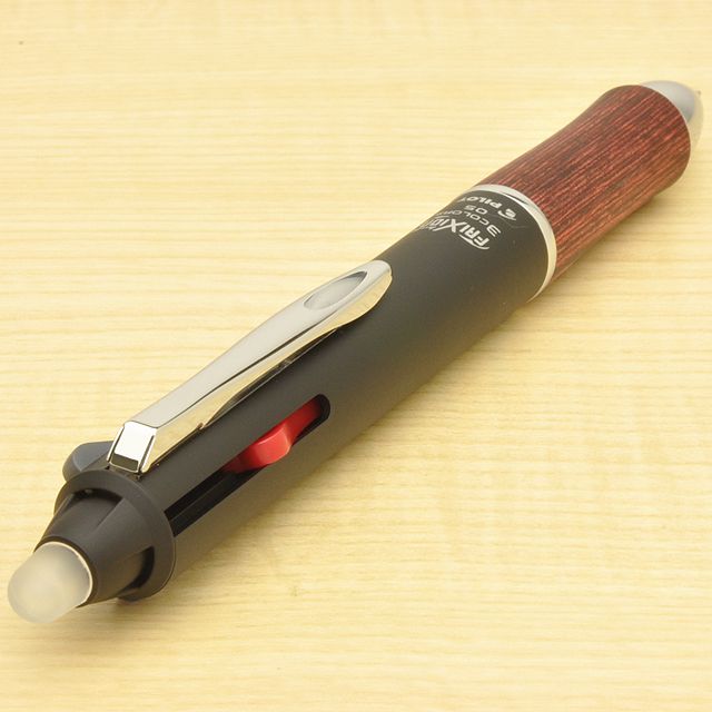 PILOT パイロット 多色ゲルインキボールペン フリクションボール3 ウッド LKFB-2SEF-DR ディープレッド | 世界の筆記具ペンハウス