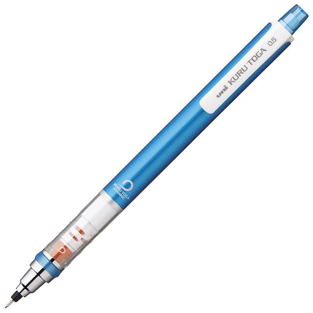 三菱鉛筆 ペンシル 0.5mm KURU TOGA クルトガ スタンダードモデル M5-450 1P ブルー