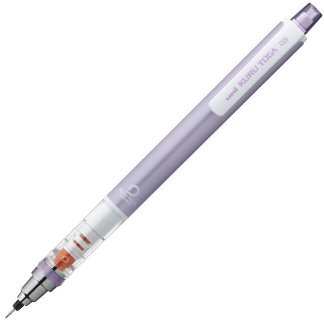 三菱鉛筆 ペンシル 0.5mm KURU TOGA クルトガ スタンダードモデル M5-450 1P バイオレット