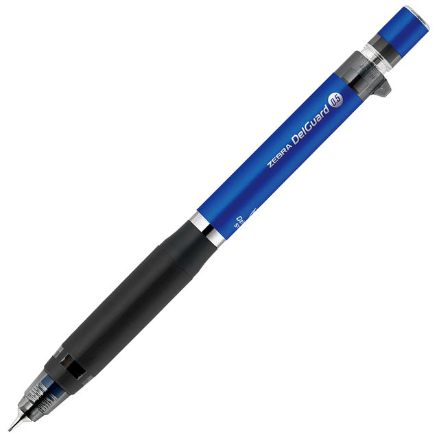 ゼブラ ペンシル 0.5mm デルガード タイプER P-MA88-BL ブルー