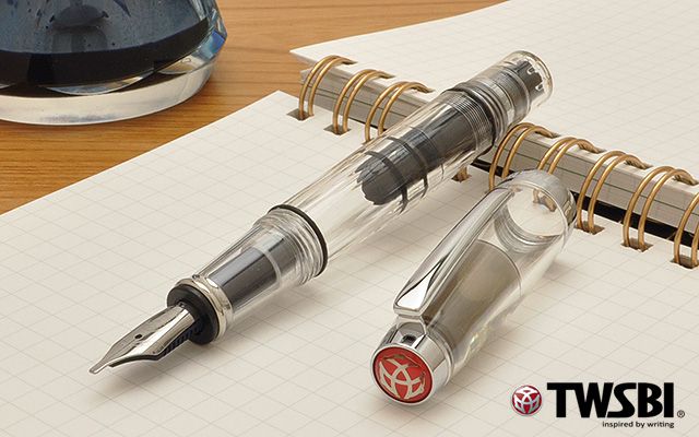 TWSBI（ツイスビー） 万年筆 ダイヤモンド mini クリア スタブ M74432