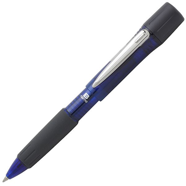 三菱鉛筆（ネームペン） ネームペン ユーザーオーダーシステム 印鑑付ボールペン 透明青 SH-1202U-T33 SHI702U