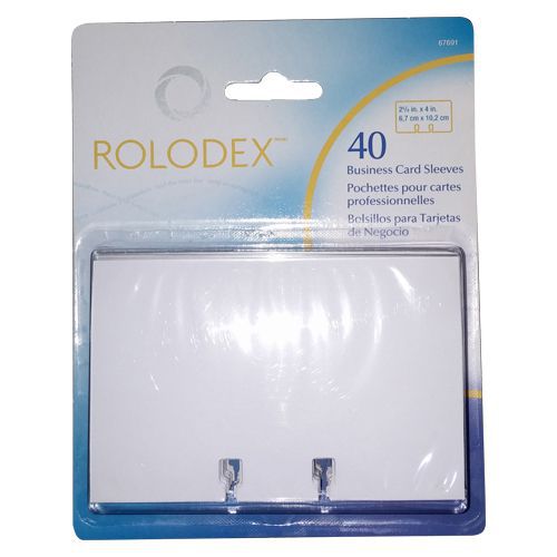 ROLODEX（ローロデックス） IBC20 スペアスリーブ 40枚セット