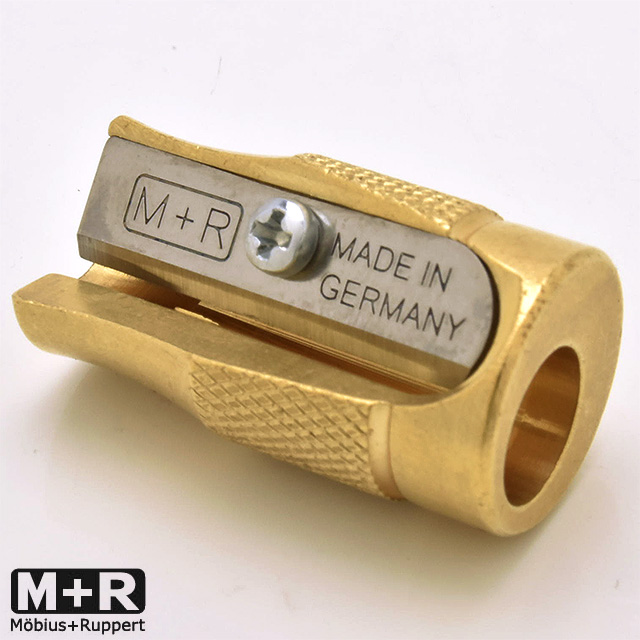 M+R（メビウス+ルパート）鉛筆削り ブラス シャープナー MR-0601