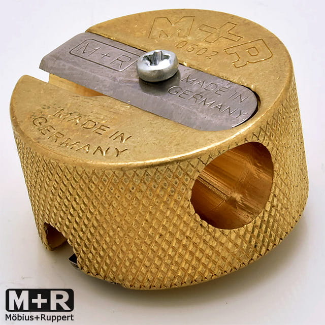 M+R（メビウス+ルパート）鉛筆削り ブラス シャープナー MR-0602