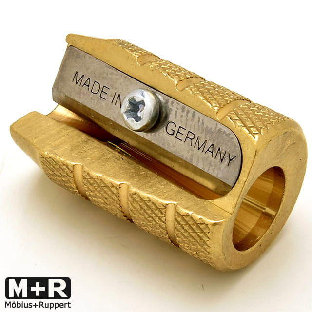 M+R（メビウス+ルパート）鉛筆削り ブラス シャープナー MR-0604