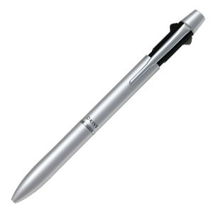 PILOT（パイロット） 複合筆記具 ツープラスワン アクロ ドライブ 細字 0.7mm BKHD-250R-S シルバー