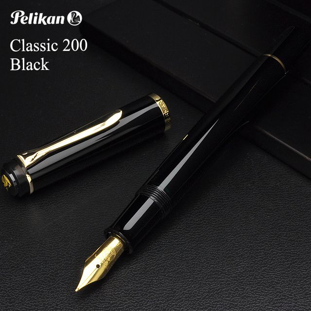 Pelikan（ペリカン）万年筆 クラシック（トラディショナル）200シリーズ M200 ブラック