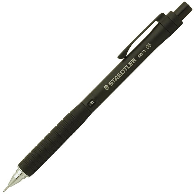 STAEDTLER（ステッドラー） ペンシル 0.5mm 製図用シャープペンシル 925 15シリーズ 92515-05 ブラック