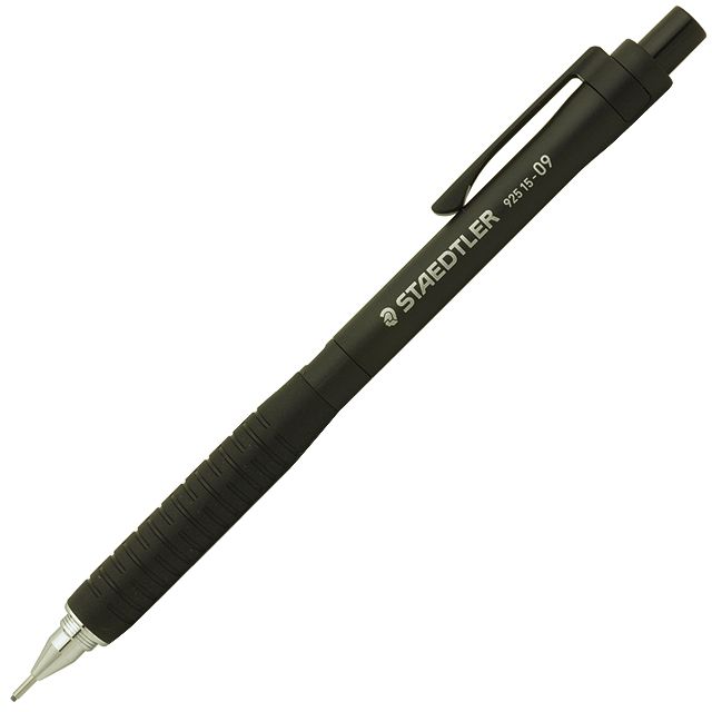 STAEDTLER（ステッドラー） ペンシル 0.9mm 製図用シャープペンシル 925 15シリーズ 92515-09 ブラック