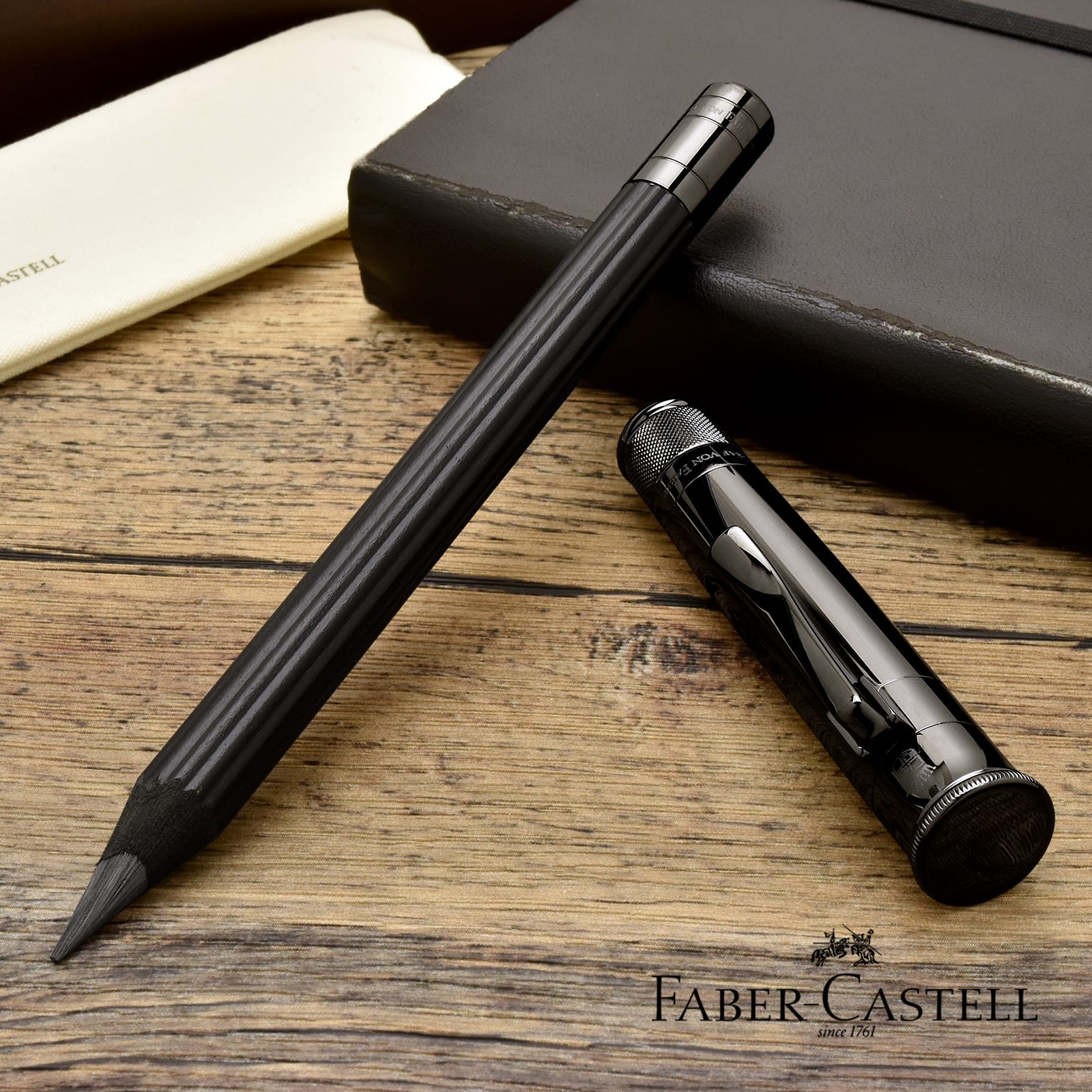 FABER-CASTELL（ファーバーカステル） 鉛筆 パーフェクトペンシル マグナム ブラック 118530