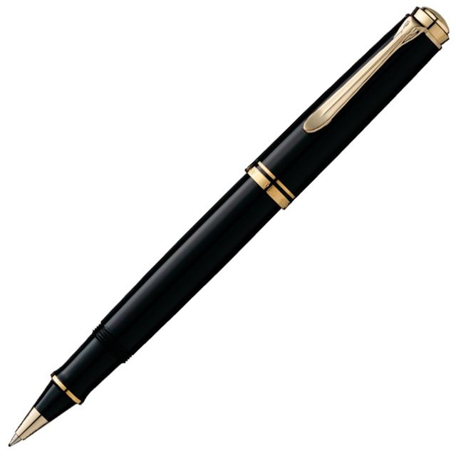 Pelikan（ペリカン）ローラーボール スーベレーン R600 ブラック 【ローラーボール替芯サービス特典付き！】