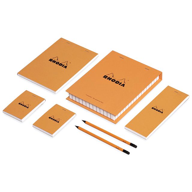 RHODIA（ロディア） メモパッド エッセンシャルボックス cf9200 オレンジセット