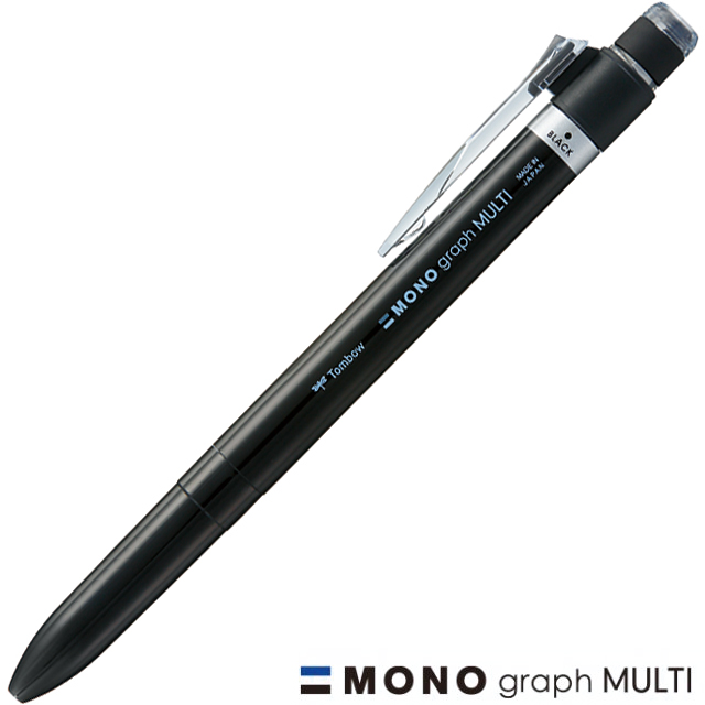 TOMBOW（トンボ鉛筆） 複合筆記具 MONO graph MULTI（モノグラフマルチ） SB-TMGE11 ブラック