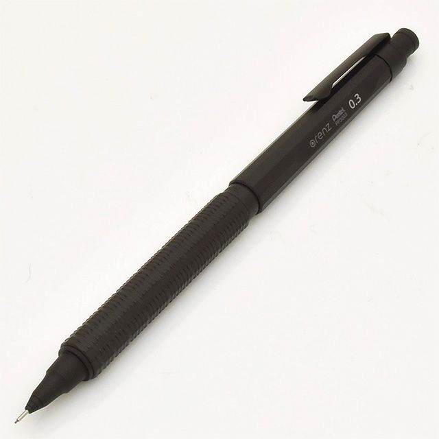 ぺんてる ペンシル 0.3mm オレンズネロ ブラック PP3003-A