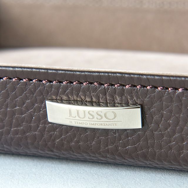 デスクアクセサリー LUSSO（ルッソ） 240-010 レザーボタントレー