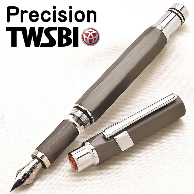 TWSBI（ツイスビー） 万年筆 PRECISION PM74462 ガンメタル