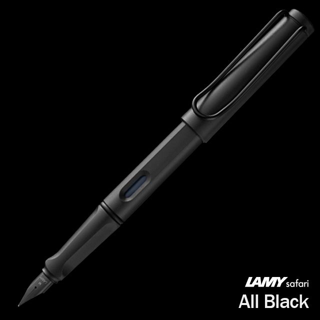 LAMY（ラミー）万年筆 サファリ 2018年限定カラー L44- オールブラック