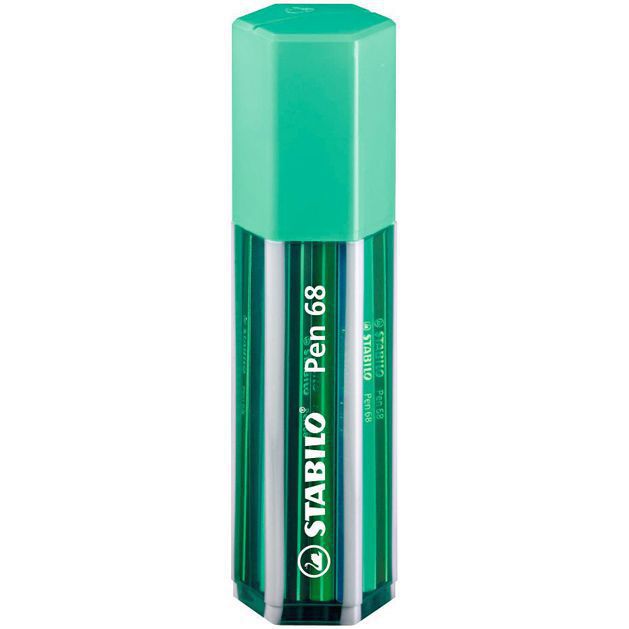 STABILO（スタビロ） ファイバーチップペン ペン68 6820-1_GR ビッグペンボックス 20色セット グリーン