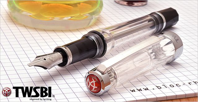 TWSBI（ツイスビー）万年筆 バキューム 700R クリア スタブ M74459