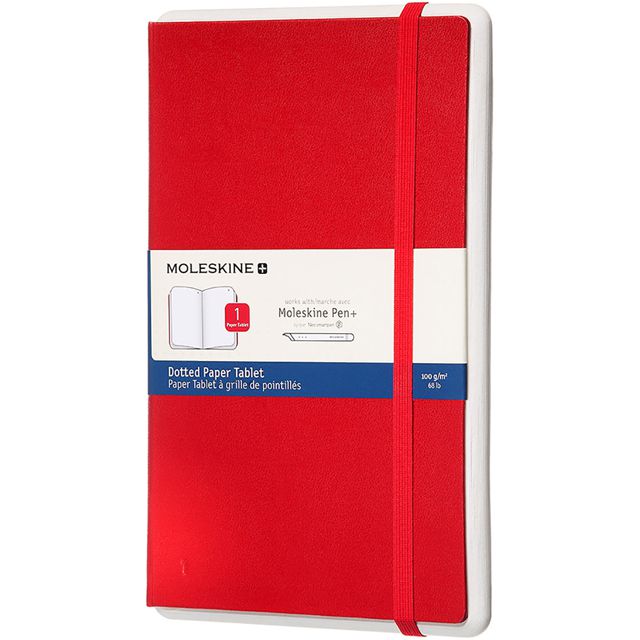 MOLESKINE（モレスキン） ラージサイズ スマートライティングシステム ペーパータブレット1 PTNL34HF201 5180244 ドット(ドット方眼) レッド