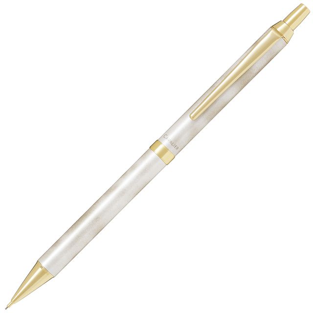 PILOT（パイロット） ペンシル 0.5mm カヴァリエ HCAN-3SR-GDW ゴールド＆ホワイト