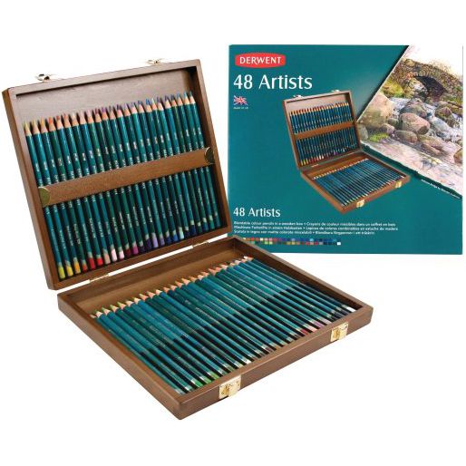 DERWENTART 色鉛筆 ダーウェント 油性色鉛筆 アーチスト 48色セット
