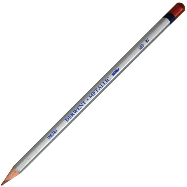 DERWENT（ダーウェント） 色鉛筆 メタリック 0700456 12色セット メタルケース