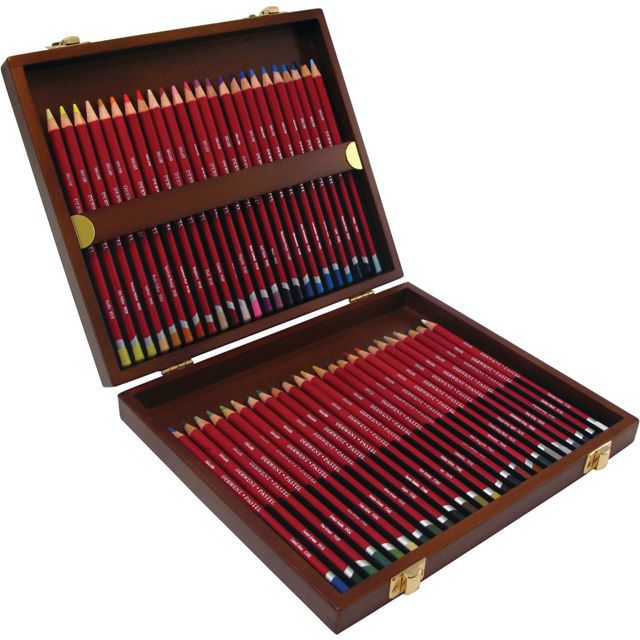 ダーウェント 色鉛筆 パステルペンシル 0700644 48色セット ウッドボックス